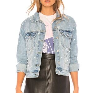 Revolve Superdown Pearl Jean Jacket